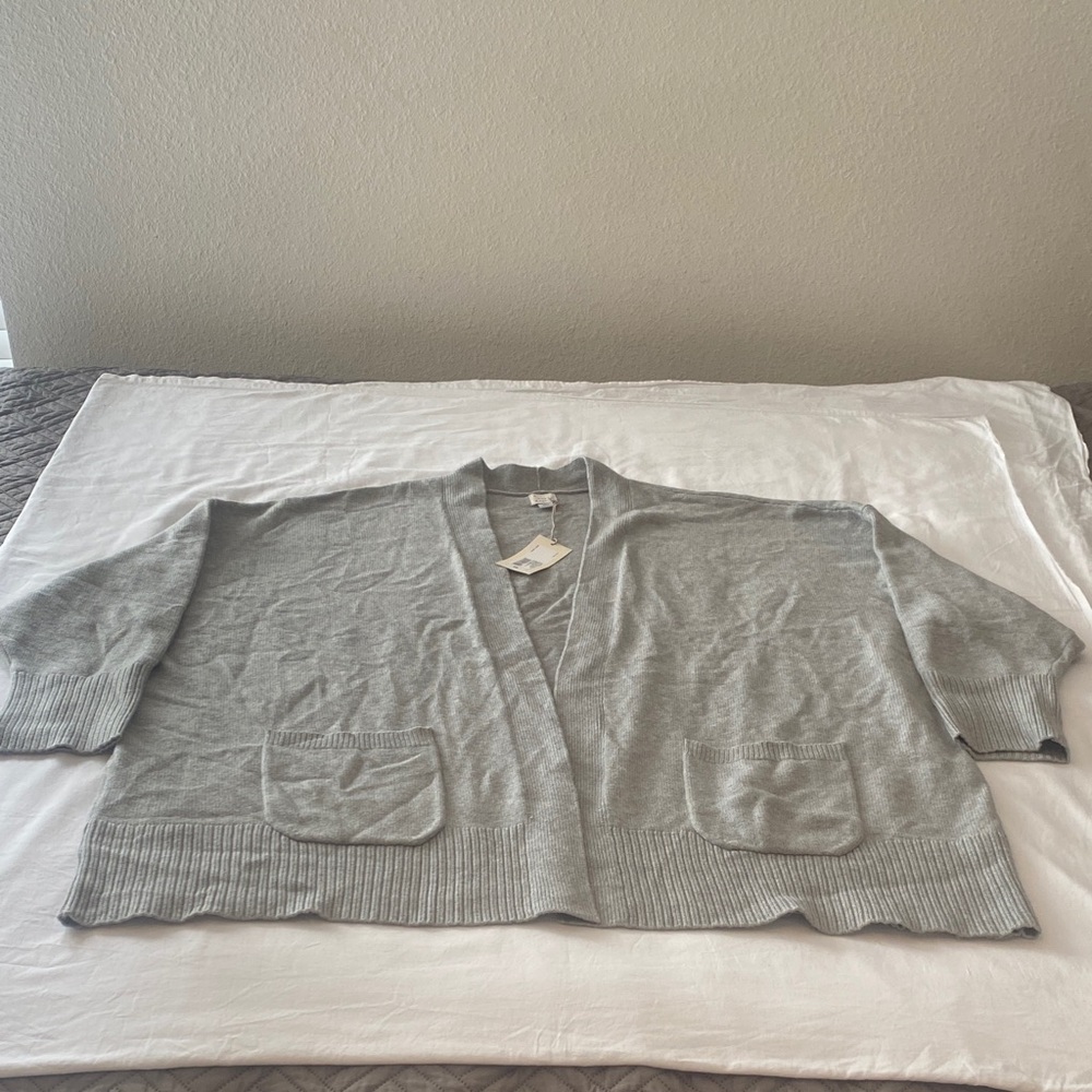 a new day Gray Cardigan
